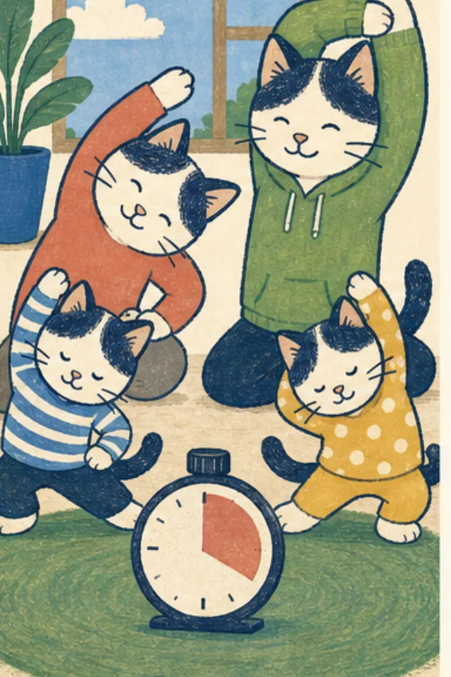 A warm storybook illustration for Screen Time Without the Fight